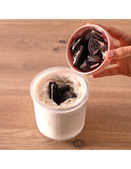 Tefal Dolci Ig602Ae0 Maszyna Do Lodów Tradycyjne Przyrząd Do Robienia Do Lodów 1,4 L Biały
