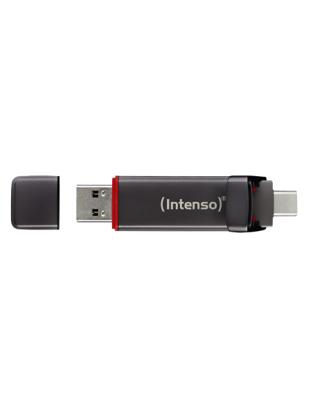 Intenso 3850460 Zewnętrzny Dysk Ssd 1 Tb Usb Type-A / Usb Type-C 3.2 Gen 1 (3.1 Gen 1) Antracyt