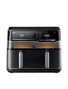 Braun Twincook 5 Podwójny 10 L Autonomiczny 2800 W Frytkownica Na Gorące Powietrze Czarny 2