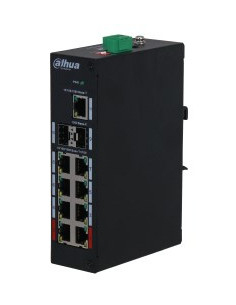 Switch Dahua Pfs3211 Poe 8Xge, Czarny