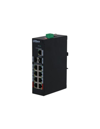 Switch Dahua Pfs3211 Poe 8Xge, Czarny