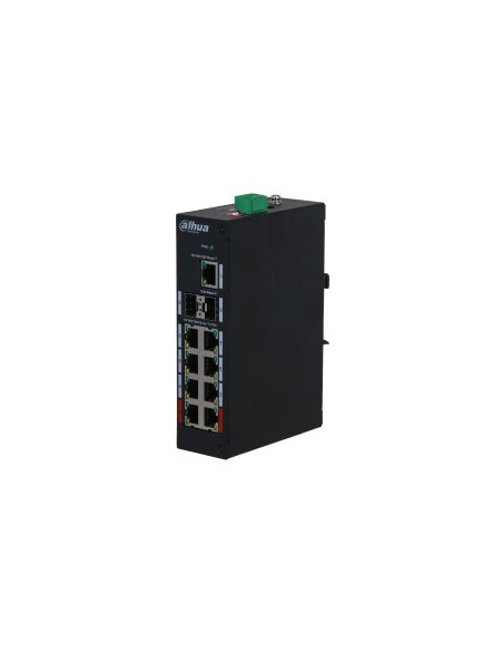 Switch Dahua Pfs3211 Poe 8Xge, Czarny