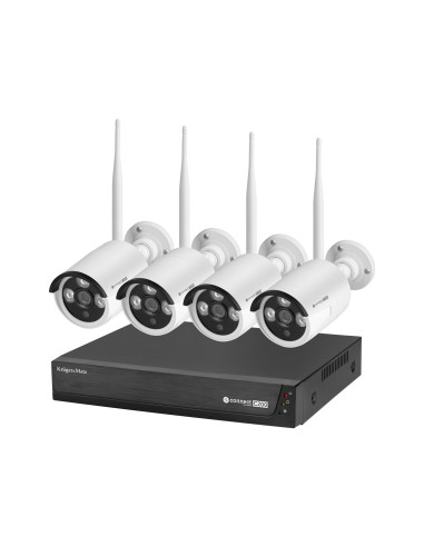 Zestaw Do Monitoringu Wifi Kruger&Matz Connect C200 Tuya Wifi 6
