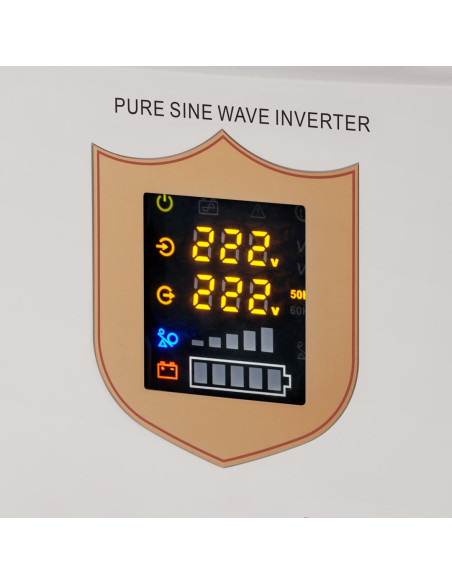 Zasilacz Awaryjny Kemot Prosinus-2000 Przetwornica Z Czystym Przebiegiem Sinusoidalnym I Funkcją Ładowania 12V 230V 2000Va/1200W
