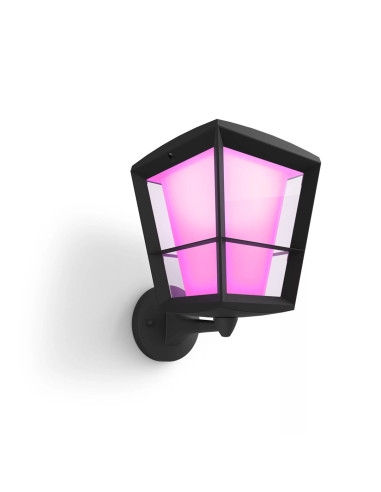 Philips Hue Wca Econic Zewnętrzna Latarnia Ścienna W Górę | 15 W | 2000-6500 Hue Biały Kolor Atmosfera