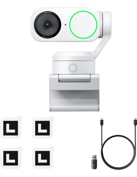 Insta360 Cinsabnb_2 Kamera Internetowa 3840 X 2160 Px Usb-C Biały
