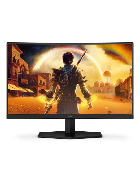 Aoc G4 23.6" Va Fhd 180Hz Monitor Komputerowy 59,9 Cm (23.6") 1920 X 1080 Px Full Hd Lcd Czarny, Czerwony
