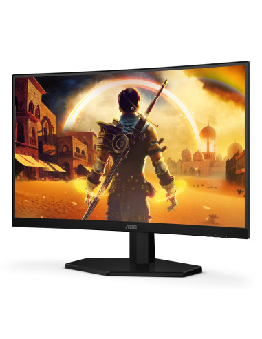 Aoc G4 23.6" Va Fhd 180Hz Monitor Komputerowy 59,9 Cm (23.6") 1920 X 1080 Px Full Hd Lcd Czarny, Czerwony