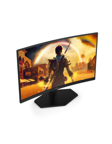Aoc G4 23.6" Va Fhd 180Hz Monitor Komputerowy 59,9 Cm (23.6") 1920 X 1080 Px Full Hd Lcd Czarny, Czerwony