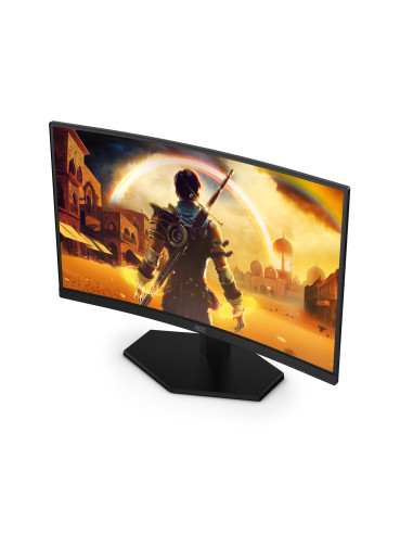 Aoc G4 23.6" Va Fhd 180Hz Monitor Komputerowy 59,9 Cm (23.6") 1920 X 1080 Px Full Hd Lcd Czarny, Czerwony