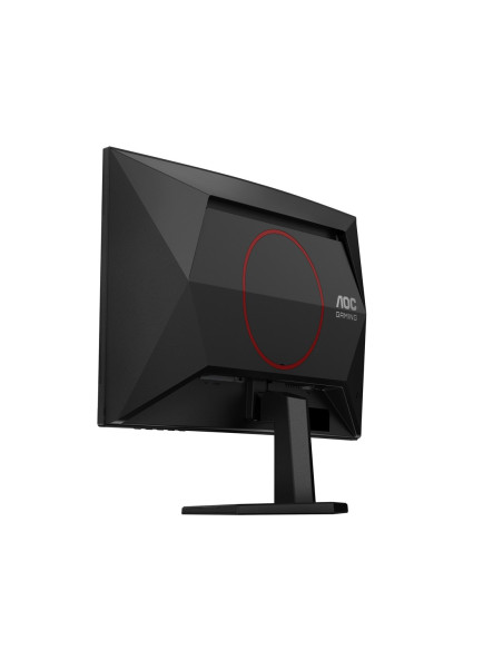 Aoc G4 23.6" Va Fhd 180Hz Monitor Komputerowy 59,9 Cm (23.6") 1920 X 1080 Px Full Hd Lcd Czarny, Czerwony
