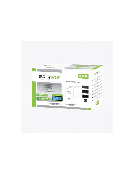 Zasilacz Ups Ever Easyline (1200Va) (T/Easyto-001K20/00)