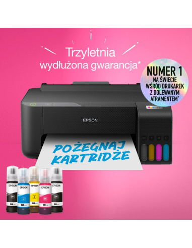 Epson Ecotank L1230 - Drukarka Ze Stałym Zasilaniem W Atrament
