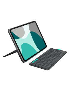 Logitech Flip Folio Qwertz Niemiecki Bluetooth Grafitowy