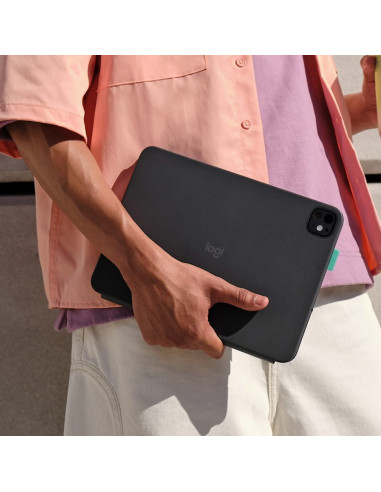 Logitech Flip Folio Qwertz Niemiecki Bluetooth Grafitowy