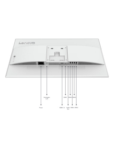 Lenovo L24D-4C 23.8"Fhd 144Hz 250Nits Ag Hdmi, Dp, Usb Cloud Grey