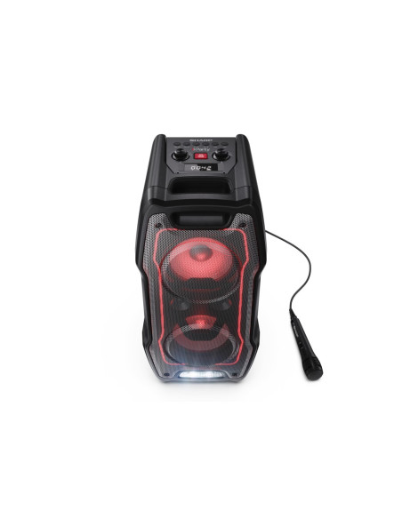 Sharp Ps-931 Głośnik Przenośny / Imprezowy Głośnik Imprezowy Czarny 180 W