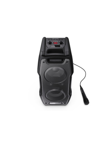 Sharp Ps-931 Głośnik Przenośny / Imprezowy Głośnik Imprezowy Czarny 180 W