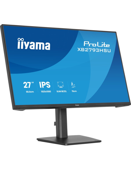 Monitor Iiyama Led 27" Xb2793Hsu-B1 120Hz