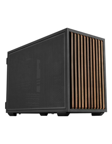 Lian Li B4-Matx Wood Mini Tower Czarny, Drewno
