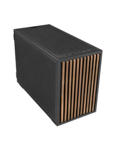 Lian Li B4-Matx Wood Mini Tower Czarny, Drewno 2