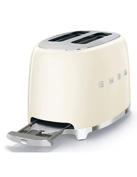 Smeg Tsf01Creu Toster 6 2 Kaw. 950 W Kremowy