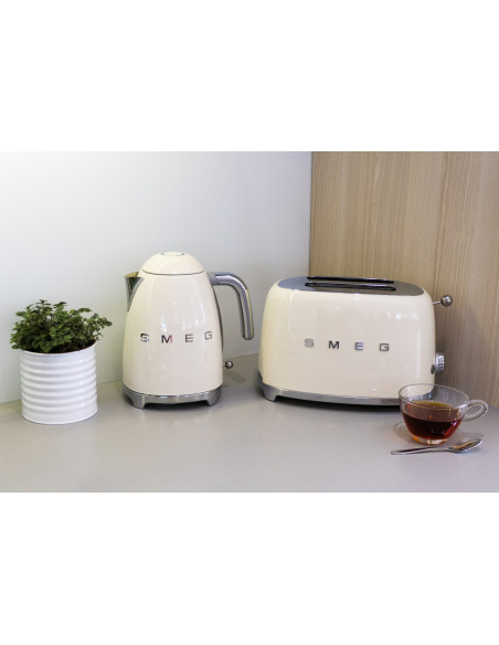 Smeg Tsf01Creu Toster 6 2 Kaw. 950 W Kremowy