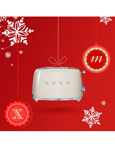 Smeg Tsf01Creu Toster 6 2 Kaw. 950 W Kremowy