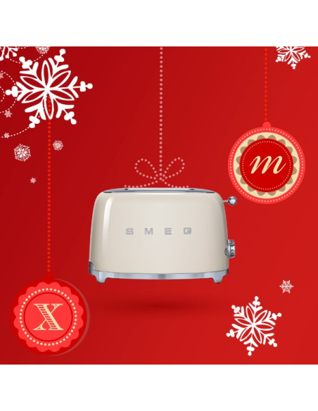 Smeg Tsf01Creu Toster 6 2 Kaw. 950 W Kremowy