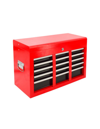 Awtools Skrzynka Narzędziowa Metalowa  9 Szuflad 60X26X39Cm