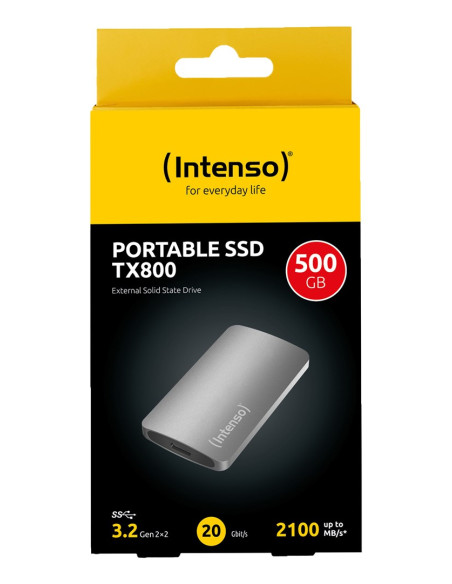 Dysk Ssd Usb3.2 500Gb Ext. Tx800 Intenso