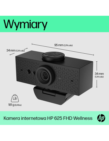 Hp Kamera Internetowa 625 Fhd
