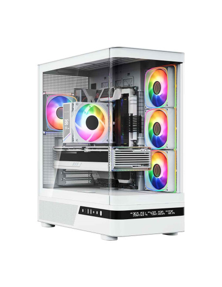 Modecom Obudowa Volcano Aq 200 Argb Midi Biała
