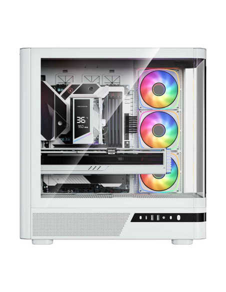 Modecom Obudowa Volcano Aq 200 Argb Midi Biała