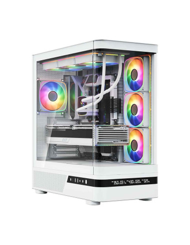 Modecom Obudowa Volcano Aq 200 Argb Midi Biała