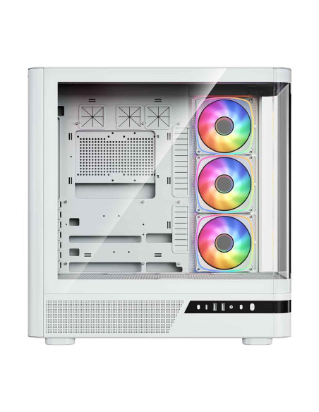 Modecom Obudowa Volcano Aq 200 Argb Midi Biała