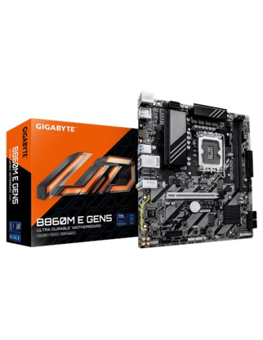 Gigabyte B860M E Gen5 Płyta Główna Intel B860 Lga 1851 (Socket V1) Micro Atx