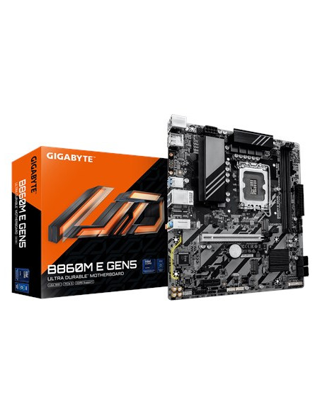 Gigabyte B860M E Gen5 Płyta Główna Intel B860 Lga 1851 (Socket V1) Micro Atx