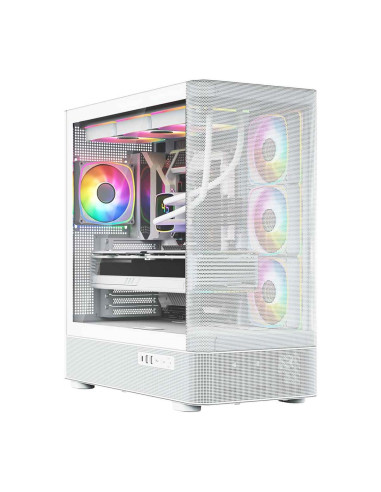 Modecom Obudowa Volcano Aq 300 Argb Midi Biała