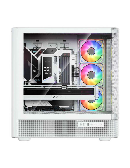 Modecom Obudowa Volcano Aq 300 Argb Midi Biała