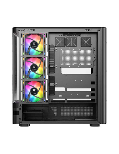 Modecom Obudowa Volcano Aq 100 Argb Midi Czarna