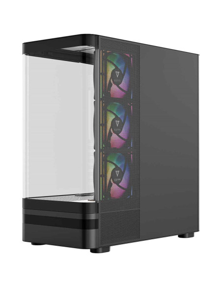 Modecom Obudowa Volcano Aq 100 Argb Midi Czarna