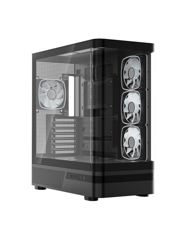 Modecom Obudowa Volcano Aq 100 Argb Midi Czarna