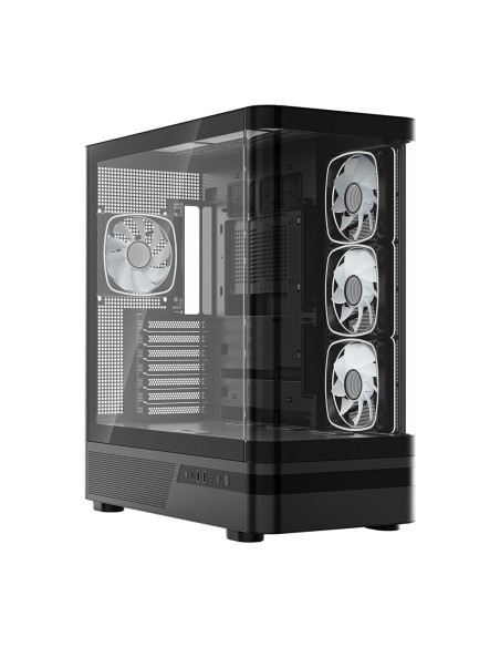 Modecom Obudowa Volcano Aq 100 Argb Midi Czarna