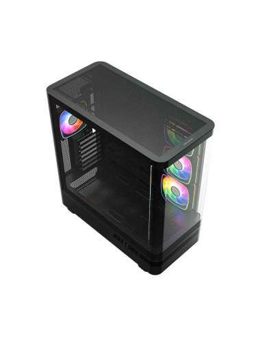 Modecom Obudowa Volcano Aq 100 Argb Midi Czarna