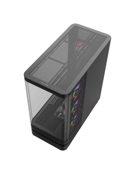 Modecom Obudowa Volcano Aq 100 Argb Midi Czarna