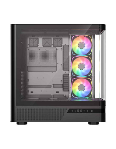 Modecom Obudowa Volcano Aq 100 Argb Midi Czarna