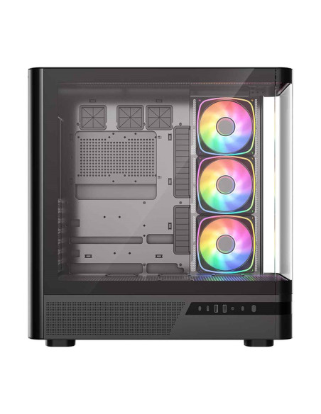 Modecom Obudowa Volcano Aq 100 Argb Midi Czarna