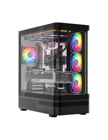 Modecom Obudowa Volcano Aq 100 Argb Midi Czarna