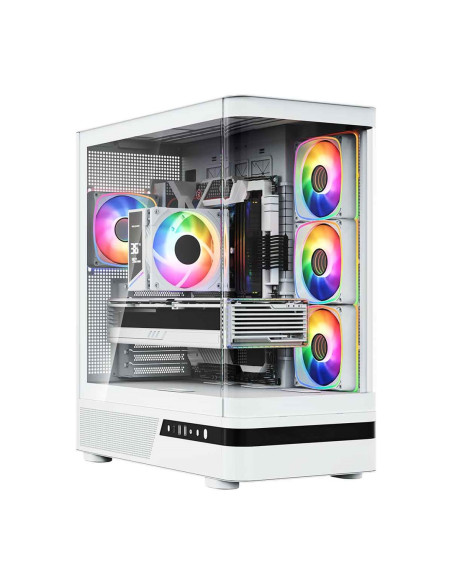Modecom Obudowa Volcano Aq 100 Argb Midi Biała